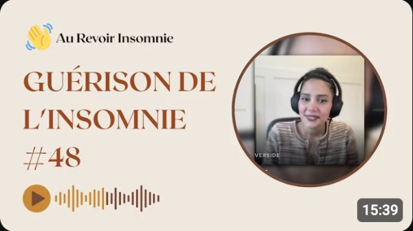 Guérison de l’insomnie #48